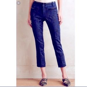 Anthropologie cartonnier Charlie ankle pants